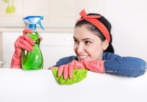 Bedroom dusting and floor care in a Crystal Palace home clean