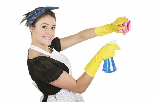 Clean meeting room maintained by office cleaning in Crystalpalace